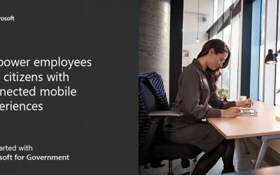 Empower employees and citizens with connected mobile experiences. Get started with Microsoft for Government.