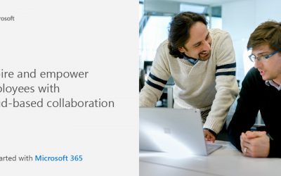 Inspire and empower employees with cloud-based collaboration. Get started with Microsoft 365.