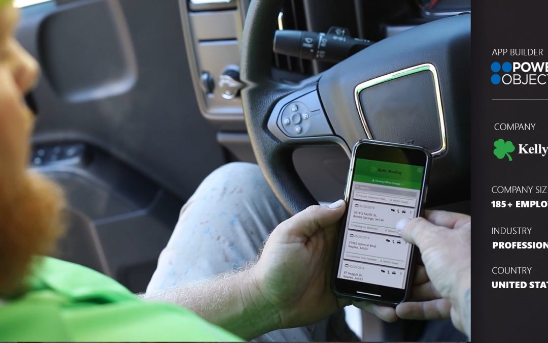 Kelly Roofing uses PowerApps to capture photos at work sites