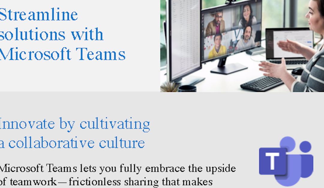 Streamline solutions with Microsoft Teams