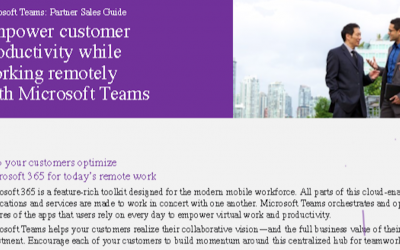 Microsoft Teams: partner sales guide