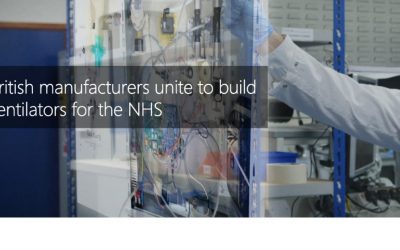 British manufacturers unite to build ventilators for the NHS