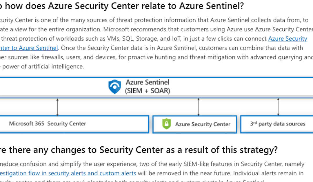 Securing the hybrid cloud with Azure Security Center and Azure Sentinel