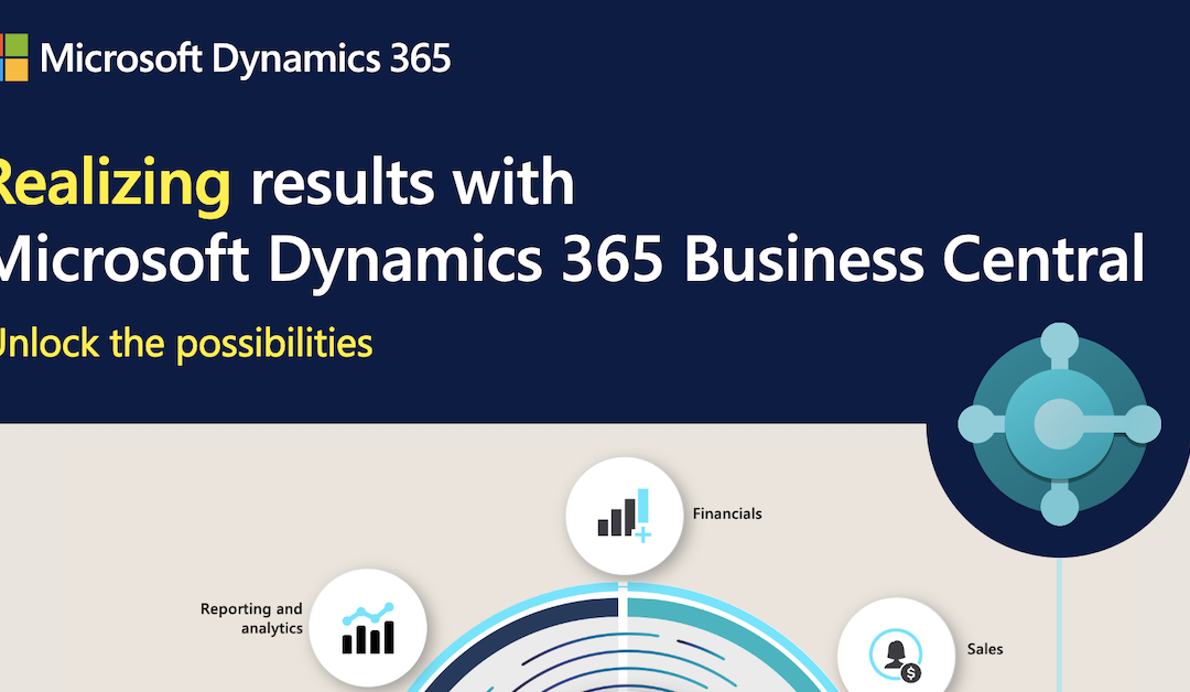 Realizing results with Microsoft Dynamics 365 Business Central